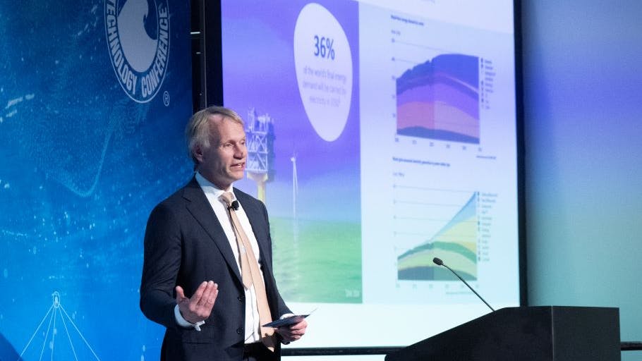 Fugro CEO Mark Heine at OTC 2025