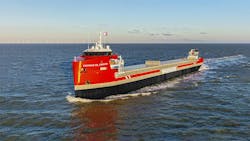 First European-built offshore CO2 carrier to be christened and launched on May 14 First European-built offshore CO2 carrier to be christened and launched on May 14