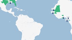 Kosmos Energy asset map Kosmos Energy asset map