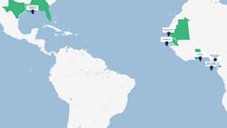 Kosmos Energy asset map Kosmos Energy asset map