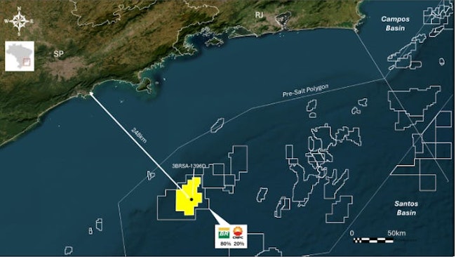 Petrobras reports new oil discovery in the Santos Basin