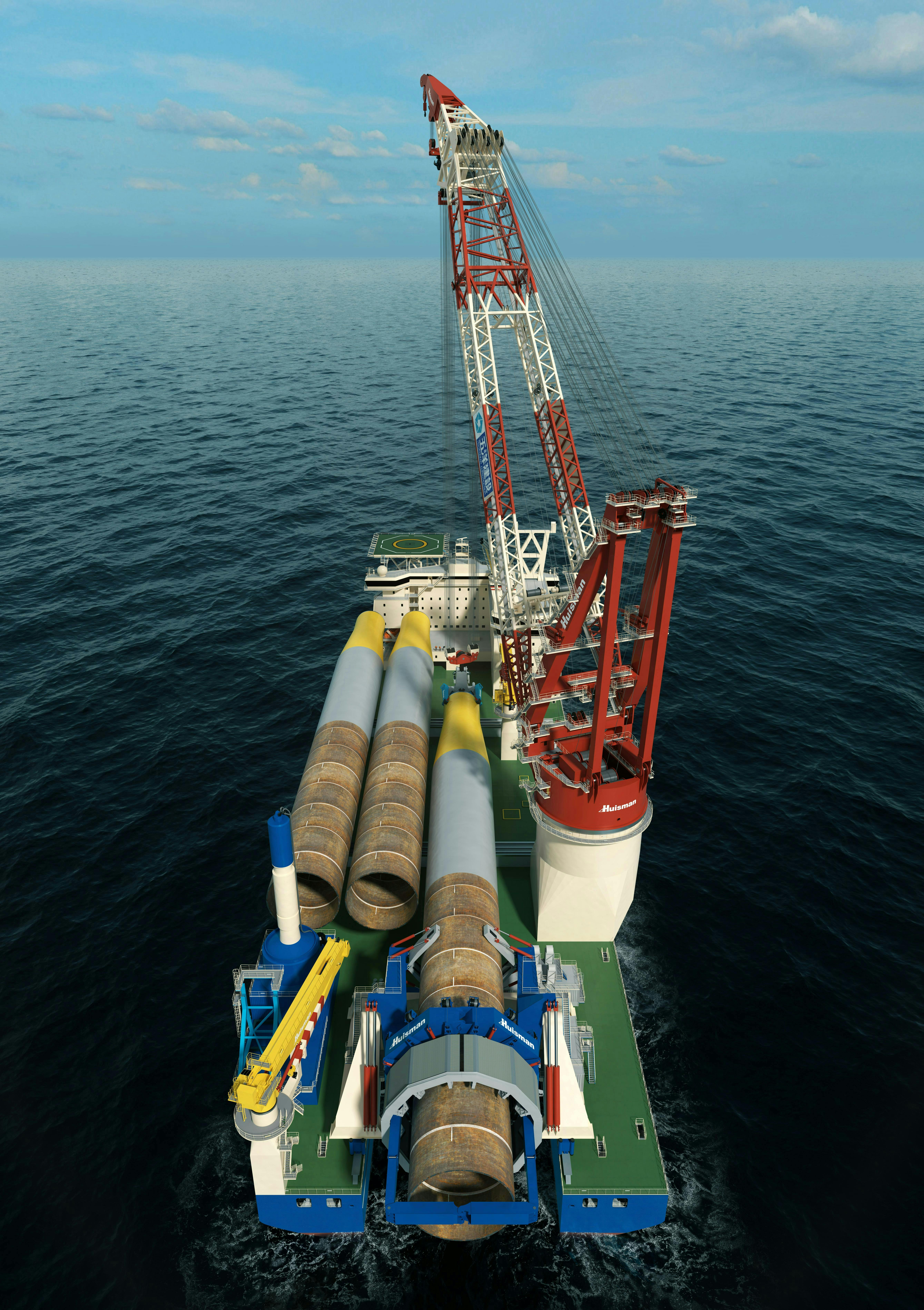 Huisman Pentaocean transport vessel