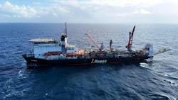 Lorelay pipelay vessel Lorelay pipelay vessel