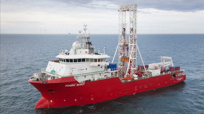 Fugro will perform geotechnical surveys for the Dogger Bank South (DBS) offshore wind farms.
