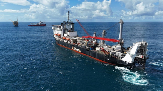 Lorelay pipelay vessel