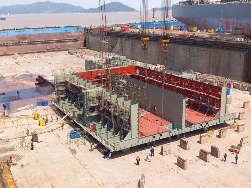 new cargo barge, Braveheart