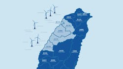 six proposed sites offshore Taiwan six proposed sites offshore Taiwan