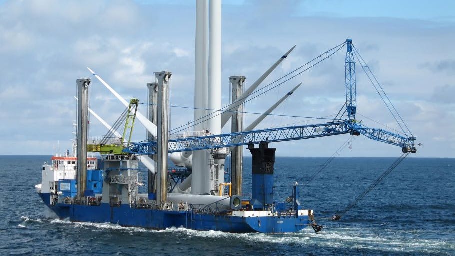 wind turbine installation offshore