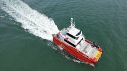 CTV sails offshore CTV sails offshore