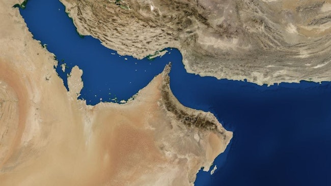offshore the Middle East map