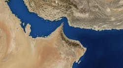 offshore the Middle East map offshore the Middle East map