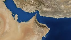 offshore the Middle East map offshore the Middle East map