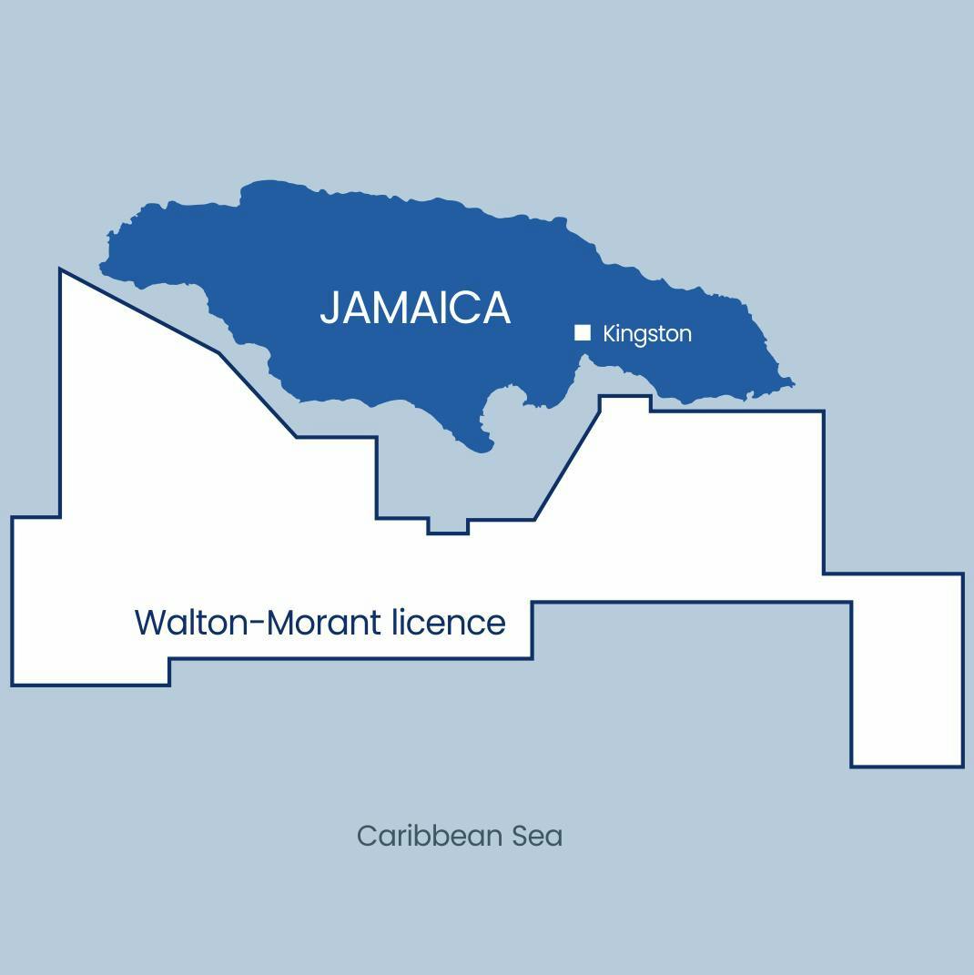 Jamaica map