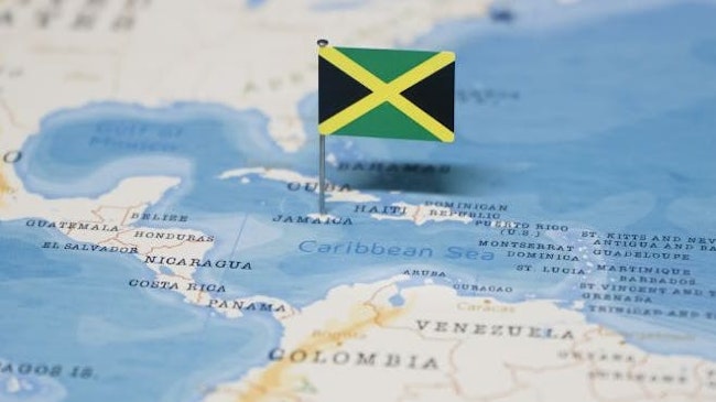 offshore Jamaica map