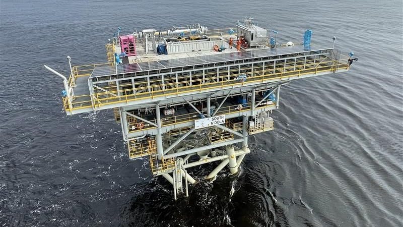 Offshore solar panel installation by JCE Energy