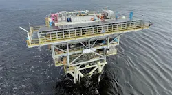 Offshore solar panel installation by JCE Energy
