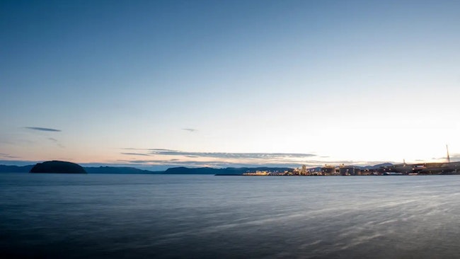 Hammerfest LNG plant on Melkøya