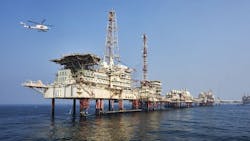 new main gas line at Lower Zakum Field new main gas line at Lower Zakum Field