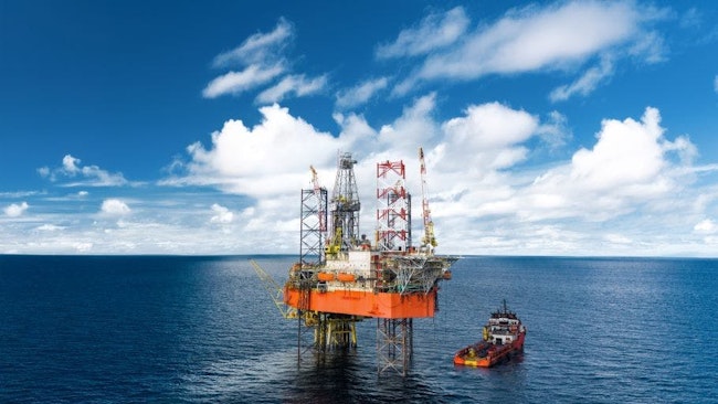 offshore NAGA 8 offshore drilling rig