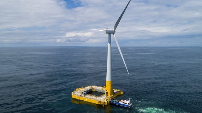 BW Ideol’s 15MW+ floating wind platform receives DNV certification