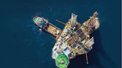 An ADNOC offshore jackup rig An ADNOC offshore jackup rig