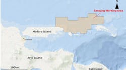 INPEX Awarded Serpang Working Area Offshore Eastern Java, Indonesia INPEX Awarded Serpang Working Area Offshore Eastern Java, Indonesia