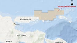 Map of Serpang Working Area Map of Serpang Working Area