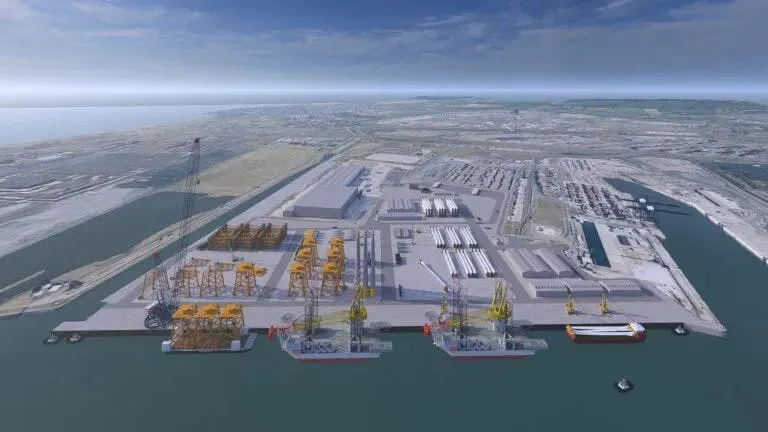 Illustration of PD Ports proposed site Illustration of PD Ports proposed site