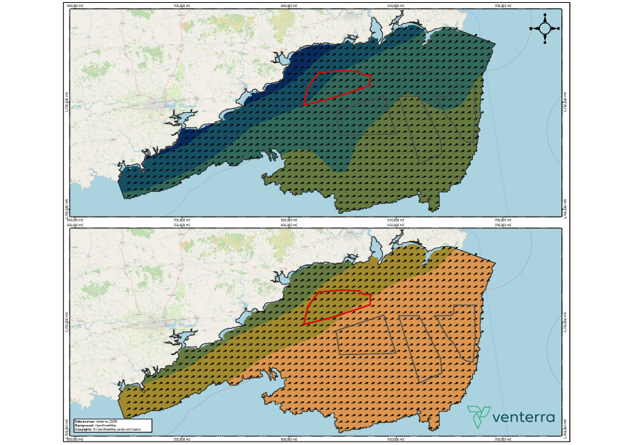 site map of South Coast DMAP area