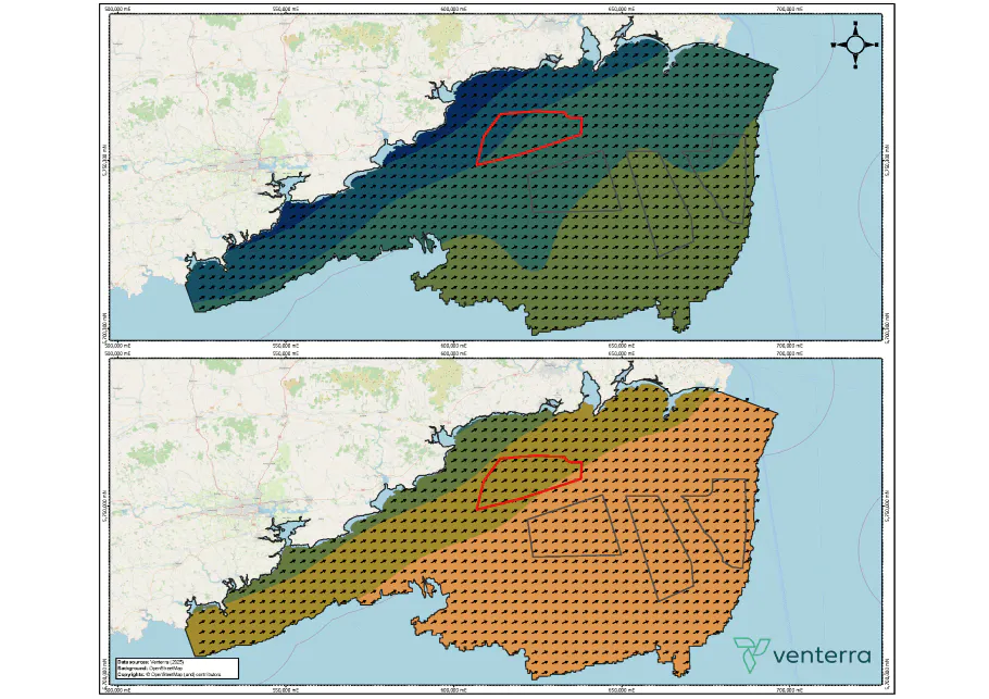 site map of South Coast DMAP area site map of South Coast DMAP area