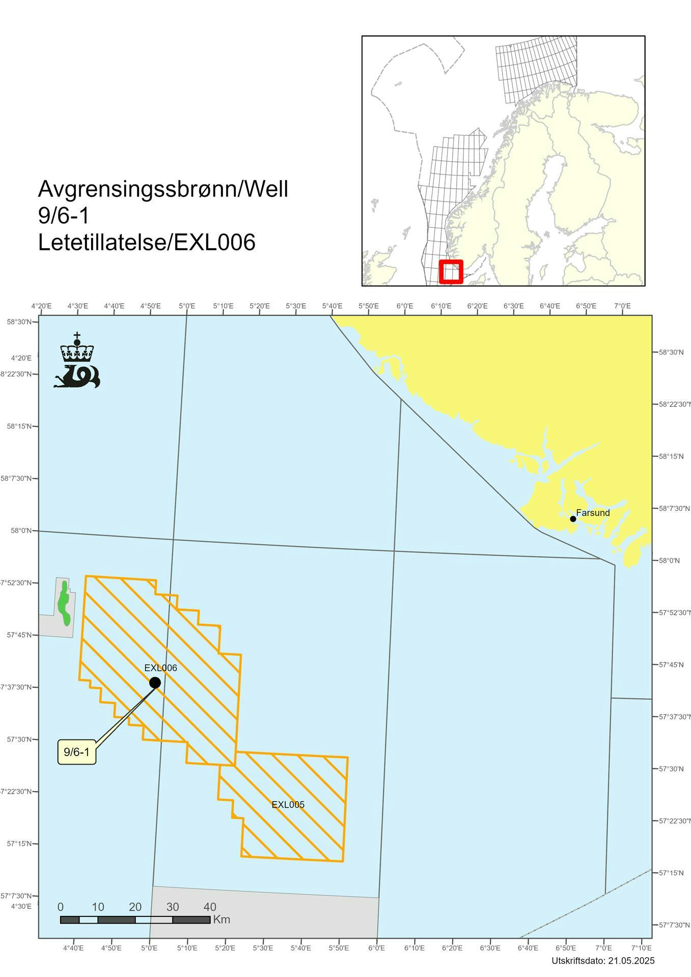 9/6-1 area map 9/6-1 area map