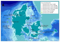 map of offshore wind farms in Denmark map of offshore wind farms in Denmark