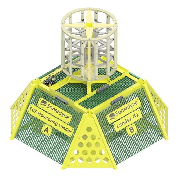 Sonardyne seabed lander Sonardyne seabed lander