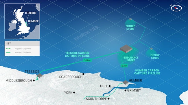 NEP's East Coast Cluster map