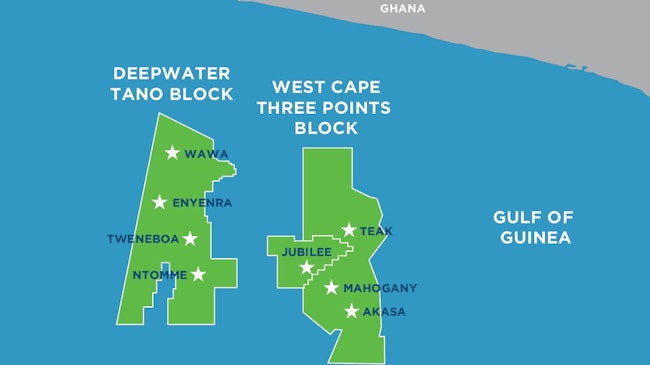 offshore Jubilee Field