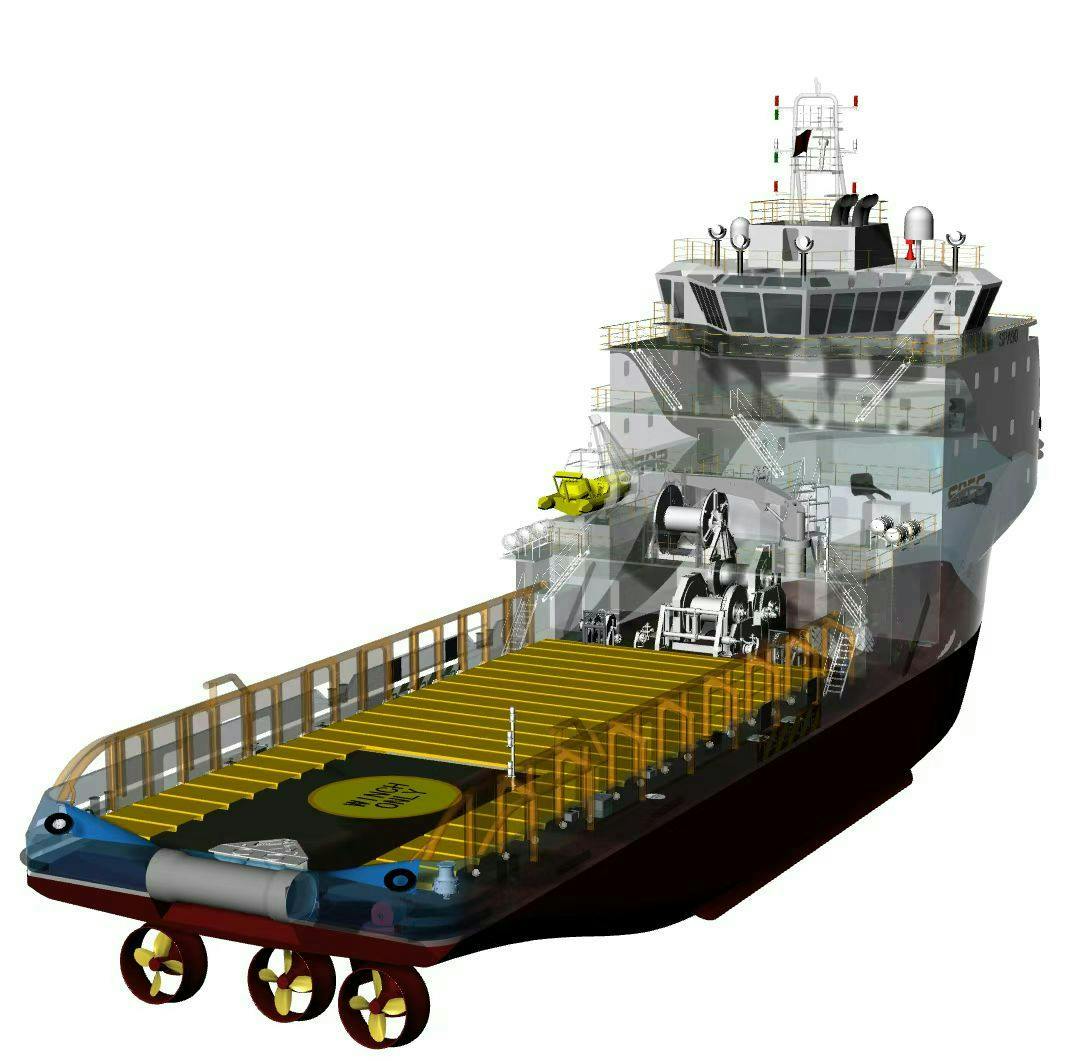 Anchor handling tug supply (AHTS) vessel Anchor handling tug supply (AHTS) vessel