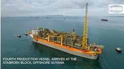 ONE GUYANA FPSO expected to come online in late summer ONE GUYANA FPSO expected to come online in late summer