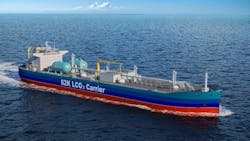 Illustration of the LCO₂ Carrier Illustration of the LCO₂ Carrier