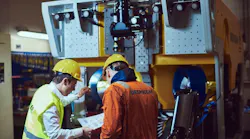 DeepOcean personnel working on a ROV.