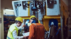 DeepOcean personnel working on a ROV DeepOcean personnel working on a ROV