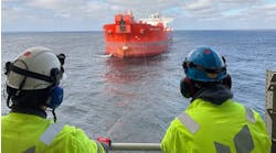 Johan Castberg loaded by Bodil Knutsen tanker Johan Castberg loaded by Bodil Knutsen tanker