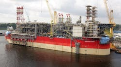 Energean Power FPSO at Admiralty Yard in Singapore in 2021. Energean Power FPSO at Admiralty Yard in Singapore in 2021.