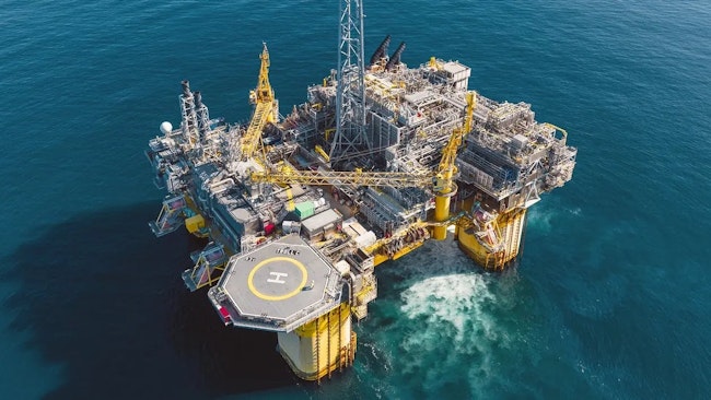 The Troll C platform is located in the North Sea.