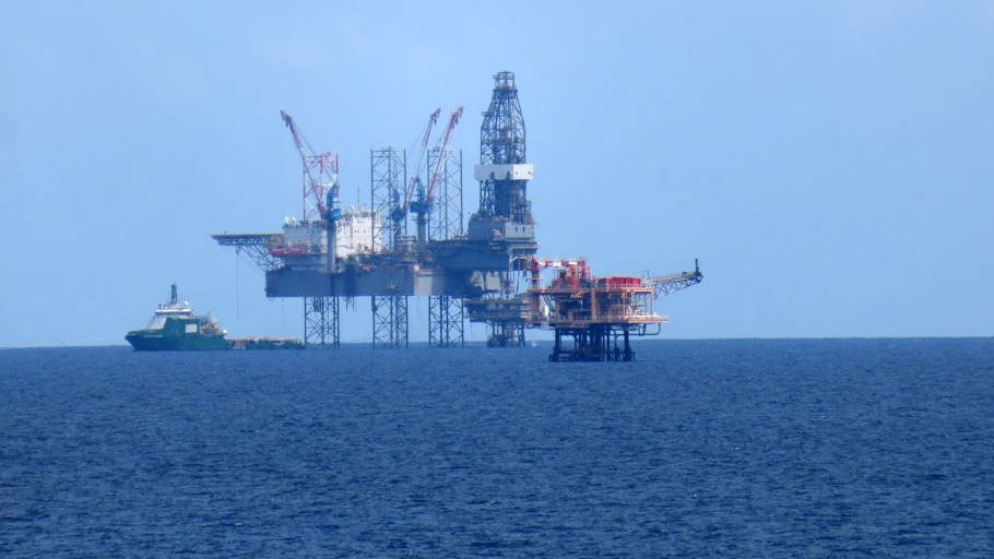 offshore drilling operation.