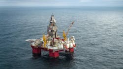 Transocean Enabler drilling rig Transocean Enabler drilling rig