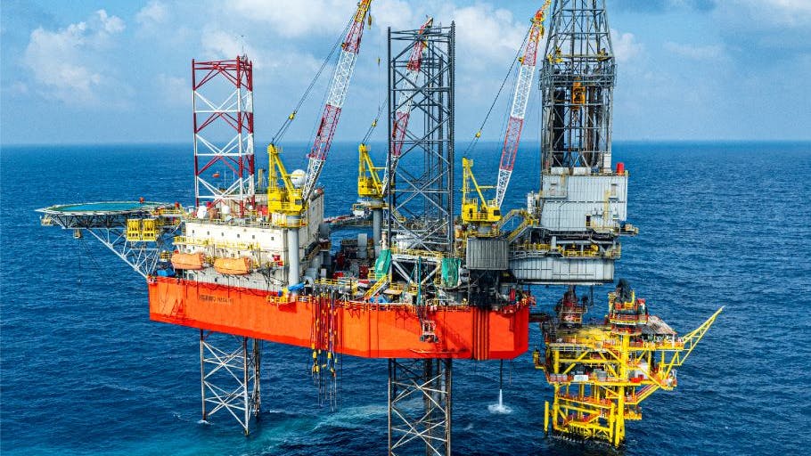 NAGA 5 offshore drilling rig