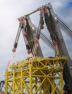 Lankhorst heavy-lift slings for Allseas vessel Lankhorst heavy-lift slings for Allseas vessel