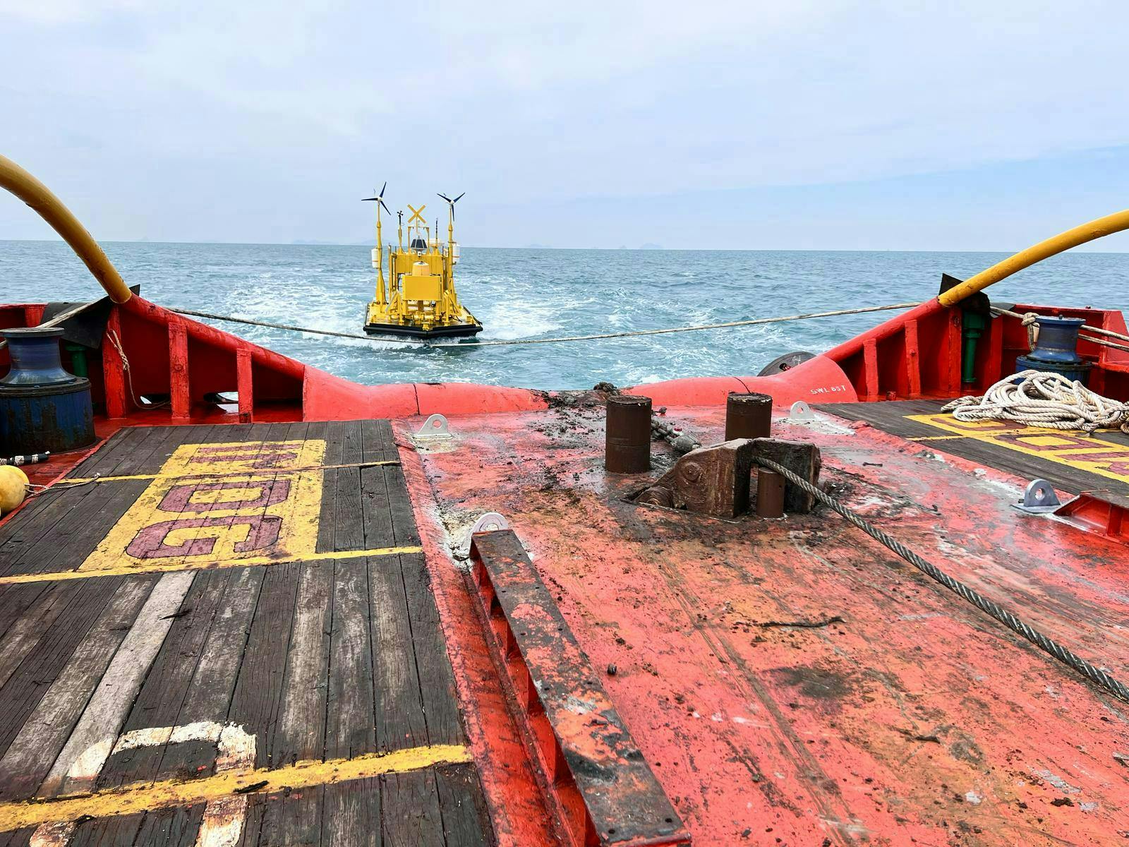 Deep Wind Offshore work offshore South Korea.
