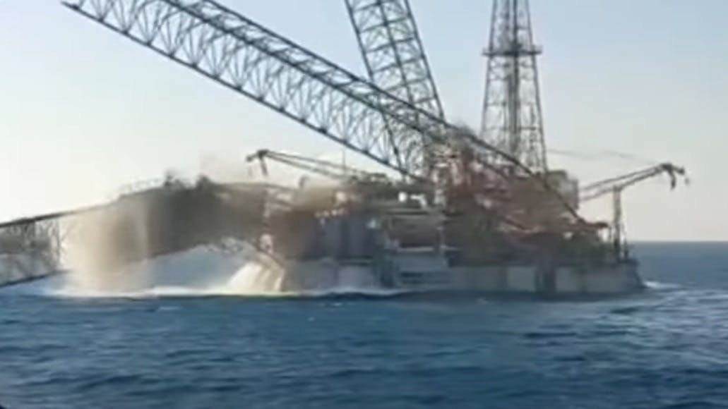 Admarine 12 capsizes in Gulf of Suez