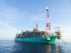 The first-ever FLNG vessel – Petronas’ PFLNG Satu The first-ever FLNG vessel – Petronas’ PFLNG Satu